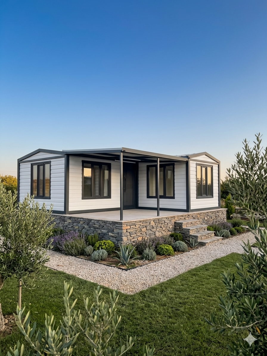 L Birleşim Konteyner (6M2 Verandalı)